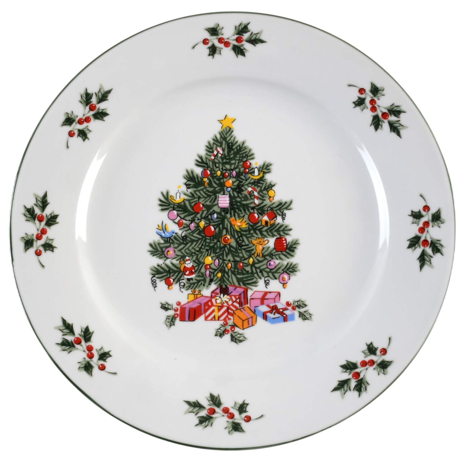 Noel Morning Luncheon Plate by Gibson Designs-1