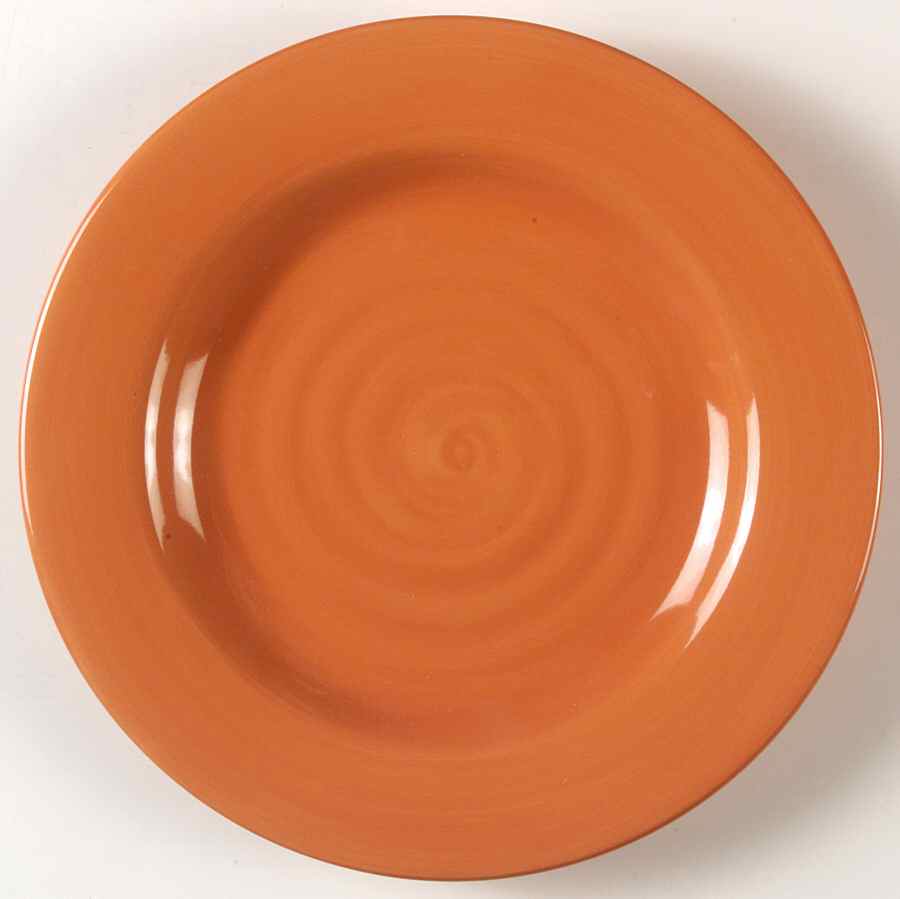 Shades Terra Cotta (Mix N Match) Salad/Dessert Plate by Gibson Designs-1