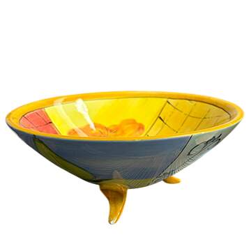 Montage Ceramic Colander by Giftcraft Ltd-1