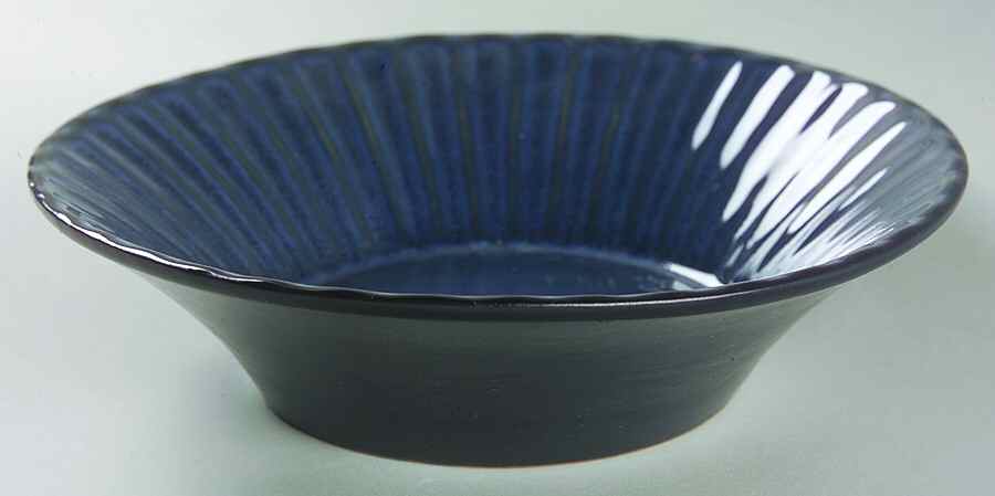 Cistene Blue Soup/Cereal Bowl by Gibson Designs-1