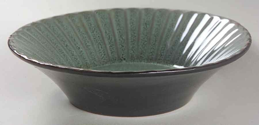 Cistene Green Soup/Cereal Bowl by Gibson Designs-1