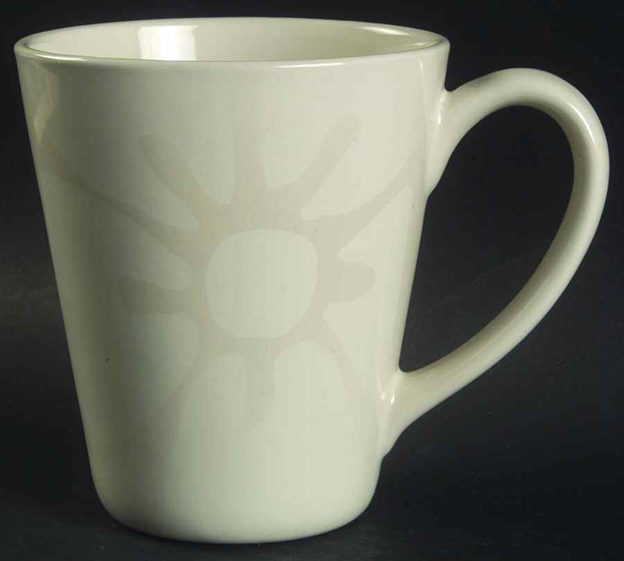 Sandflower Taupe Mug by Gibson Designs-1