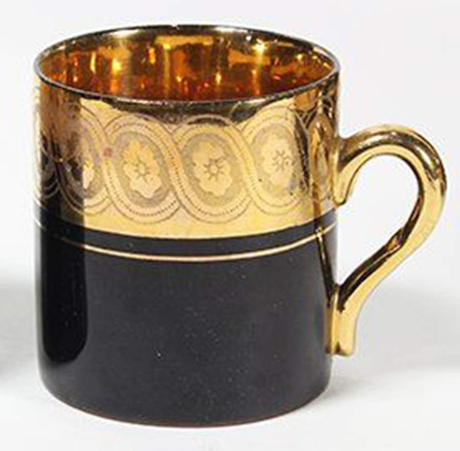 Davenport Flat Demitasse Cup by Gibson & Sons-1