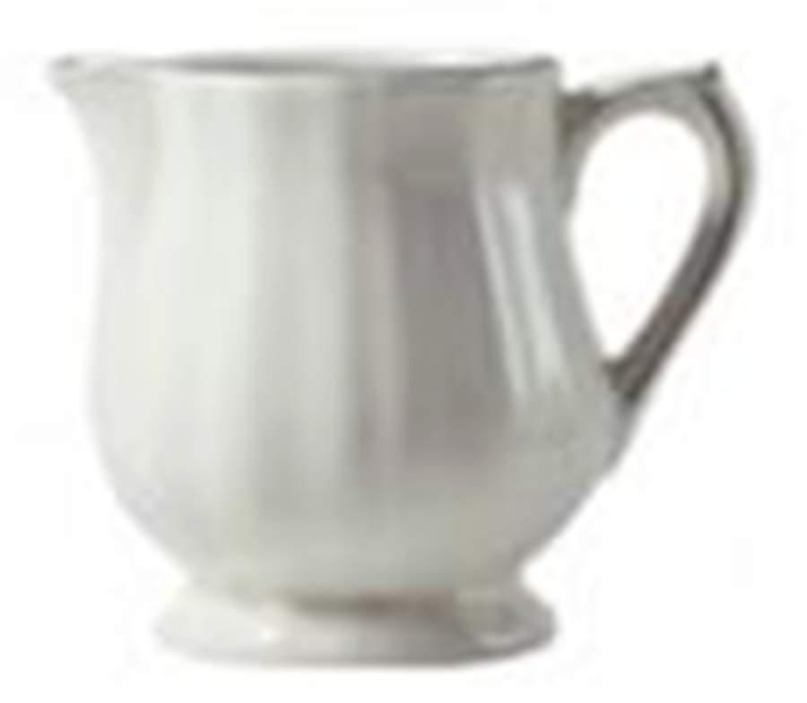 Filets Chocolats (Gray and Taupe) Creamer by Faiencerie De Gien-1
