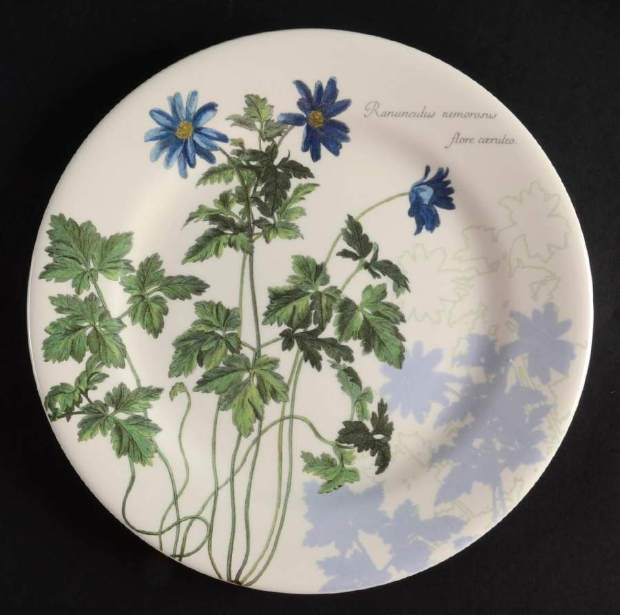 Lherbier du Roy Salad/Dessert Plate by Faiencerie De Gien-1
