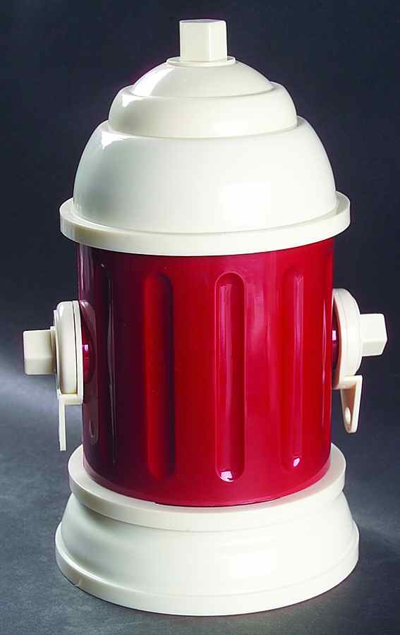 Doggie on the Go Plastic Snack Dish Hydrant by Gorham-1