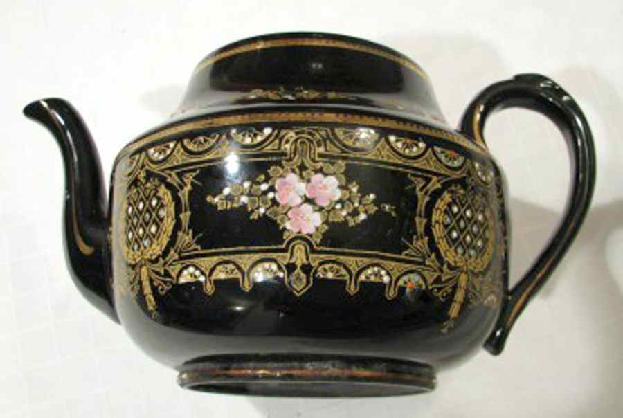 Lucerne Teapot No Lid by Gibson & Sons-1