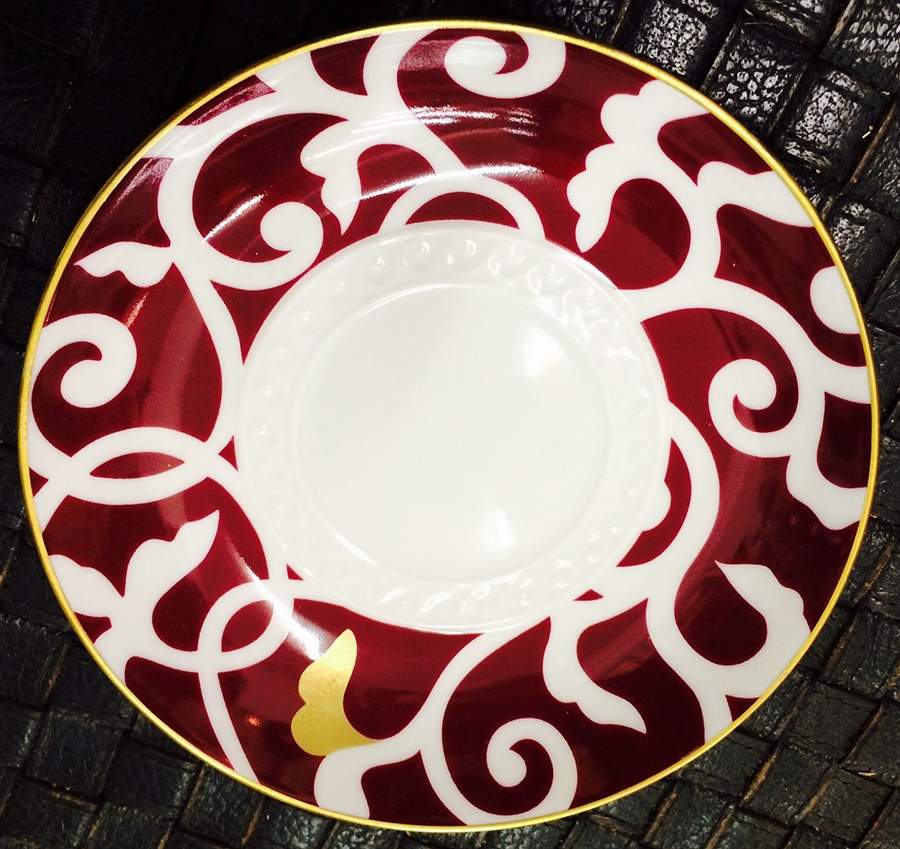 Marquise Saucer for Demitasse Cup by Ginori 1735-1