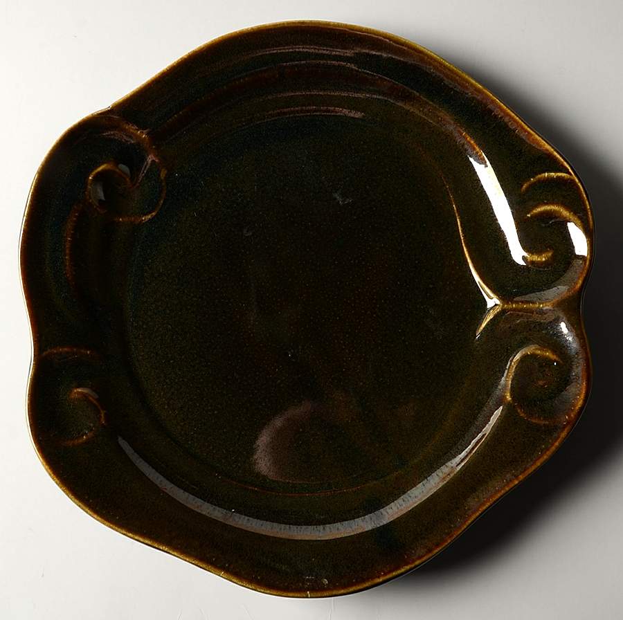 Free Form Desert Mirror Dinner Plate by Gail Pittman-1