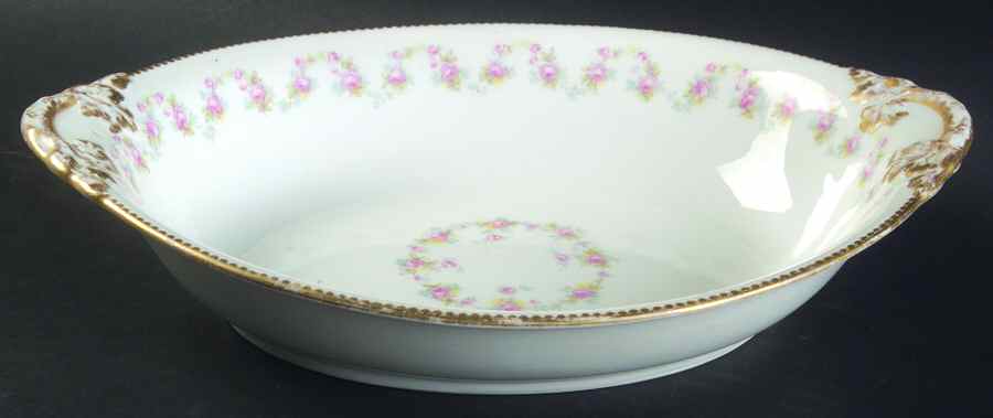 GUE600 10" Oval Vegetable Bowl by WM Guerin-1