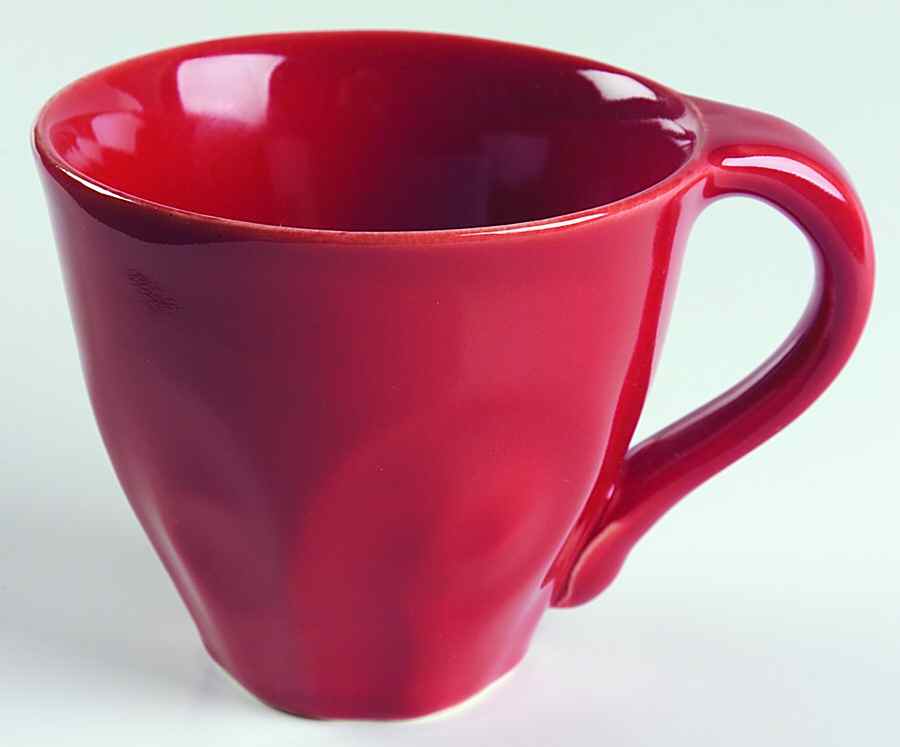 Free Form Red Mug by Gail Pittman-1