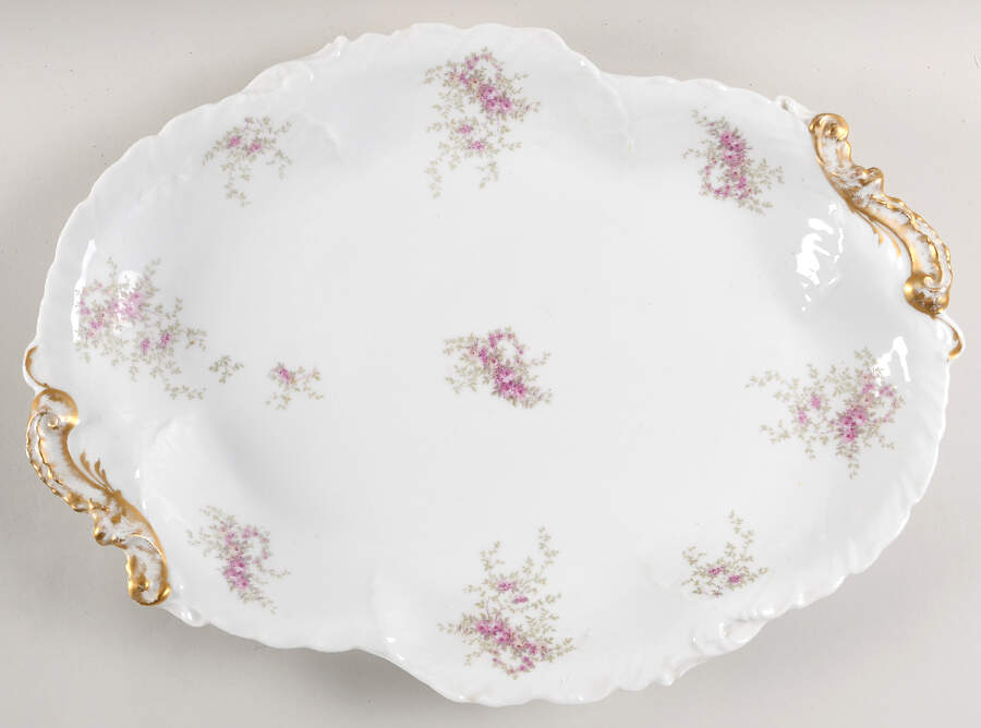 GUE601 18" Oval Serving Platter by WM Guerin-1