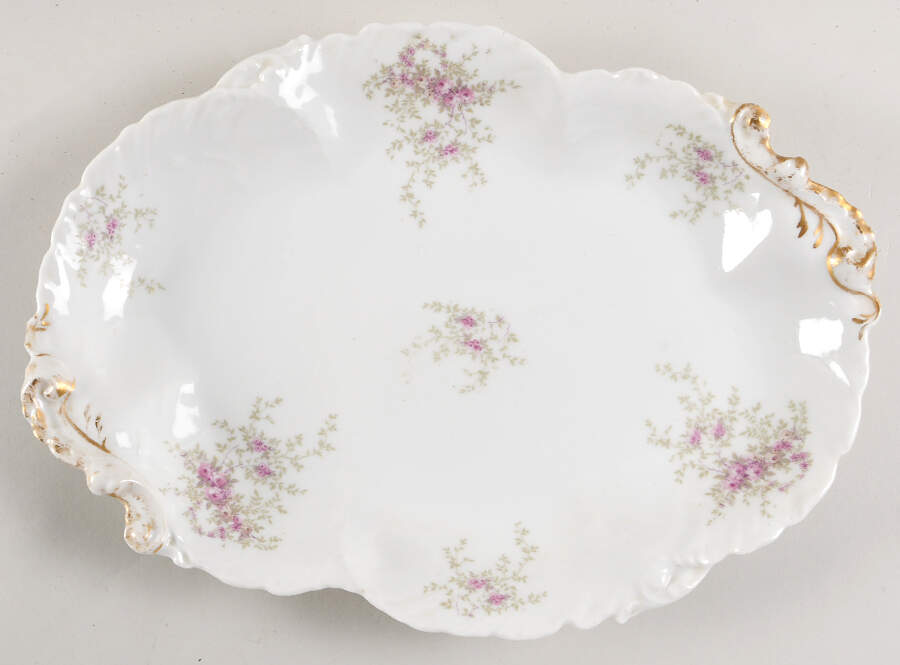 GUE601 14" Oval Serving Platter by WM Guerin-1