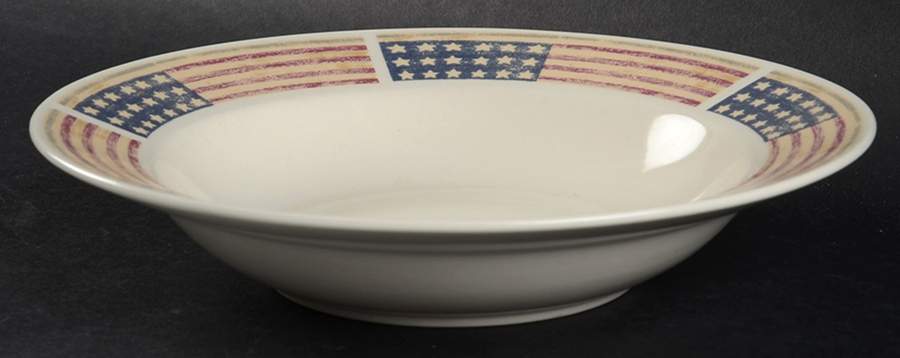 Glory Large Rim Soup Bowl by Gibson Designs-1
