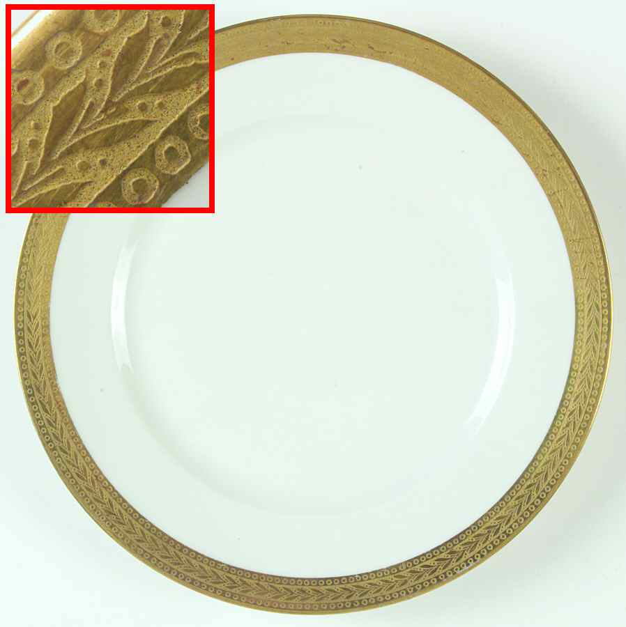 GUE605 Dinner Plate by WM Guerin-1