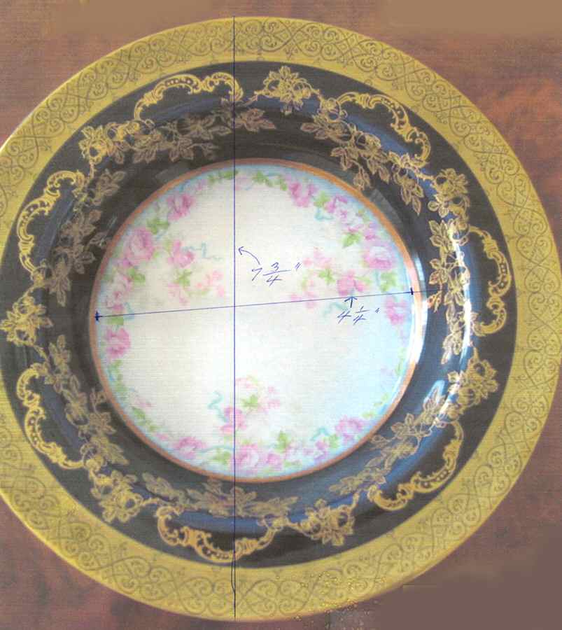 GUE606 Salad Plate by WM Guerin-1