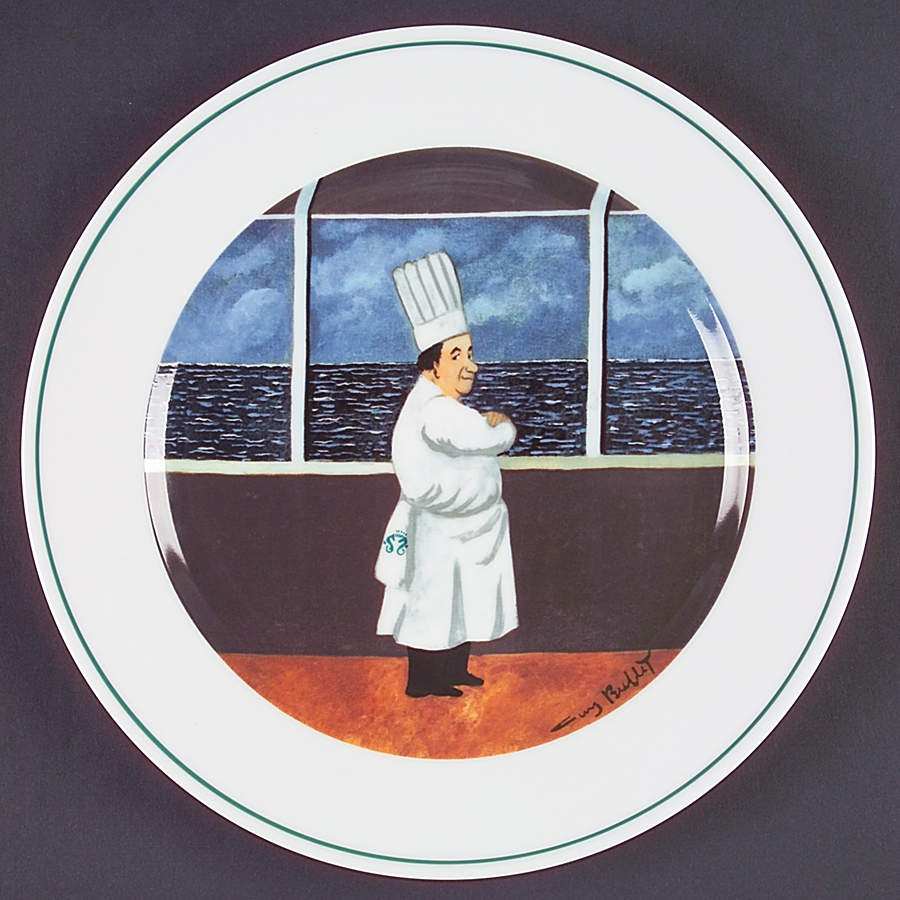 Crystal Cruises Collection Dinner Plate by Guy Buffet-1