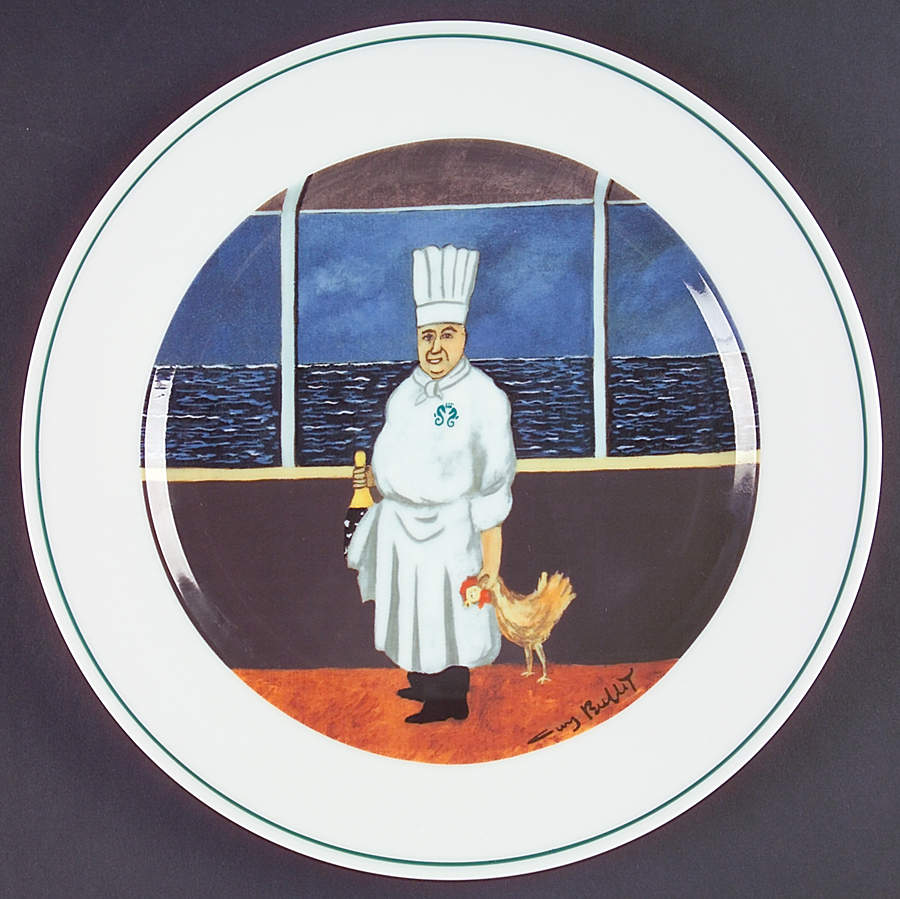 Crystal Cruises Collection Dinner Plate by Guy Buffet-1