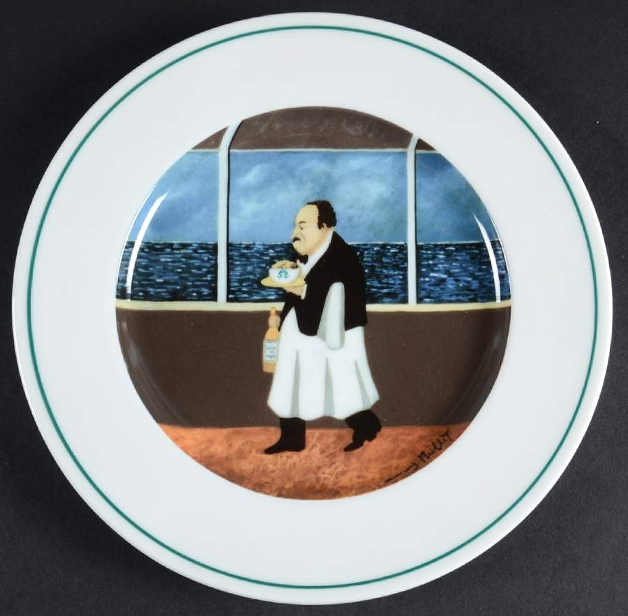 Crystal Cruises Collection Salad Plate by Guy Buffet-1