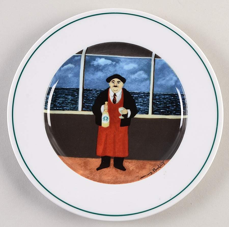 Crystal Cruises Collection Salad Plate by Guy Buffet-1