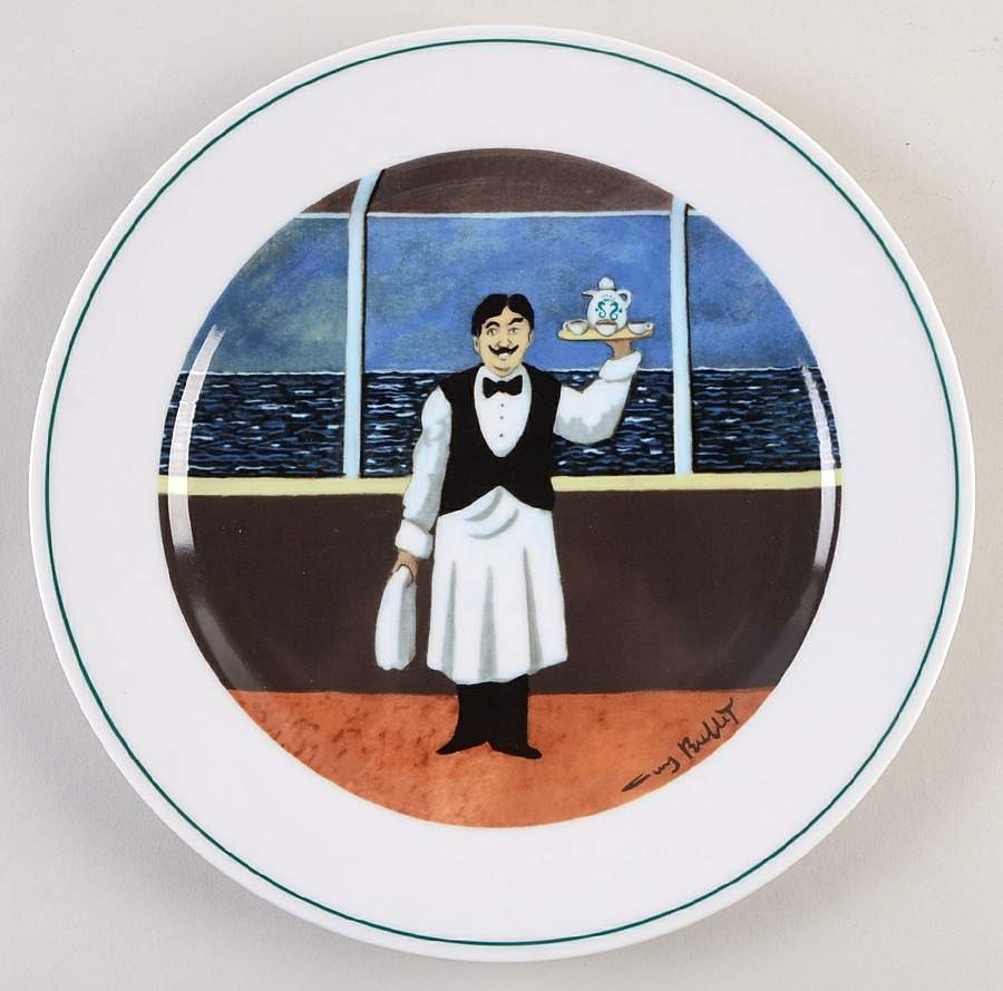 Crystal Cruises Collection Dinner Plate by Guy Buffet-1