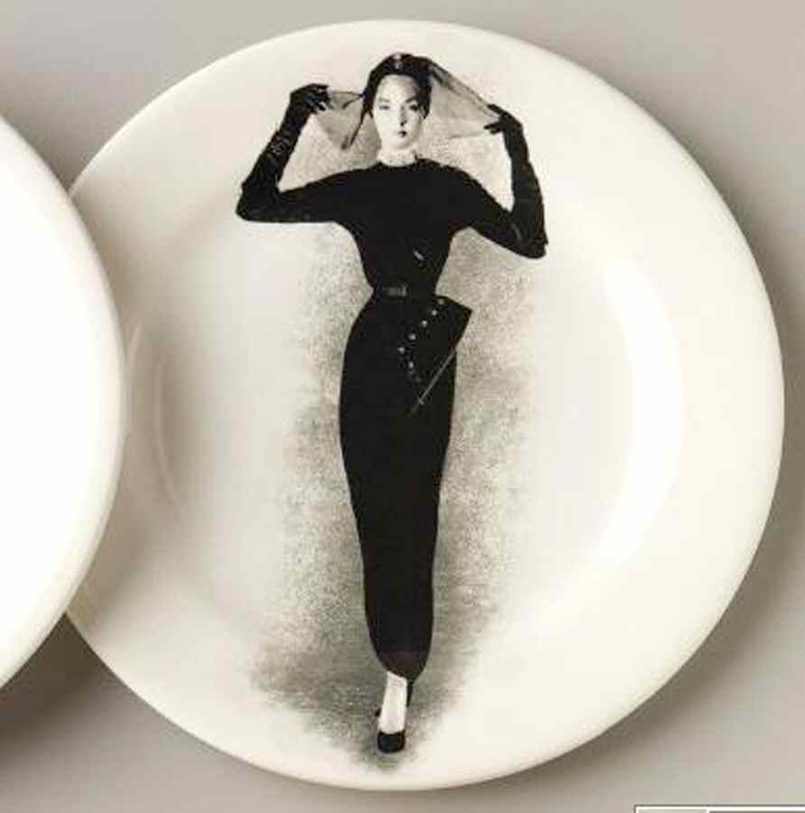 Fashion Salad/Dessert Plate by Faiencerie De Gien-1