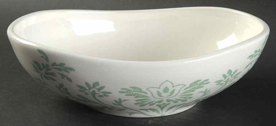 Jade Green 9" Oval Vegetable Bowl by Gorham-1