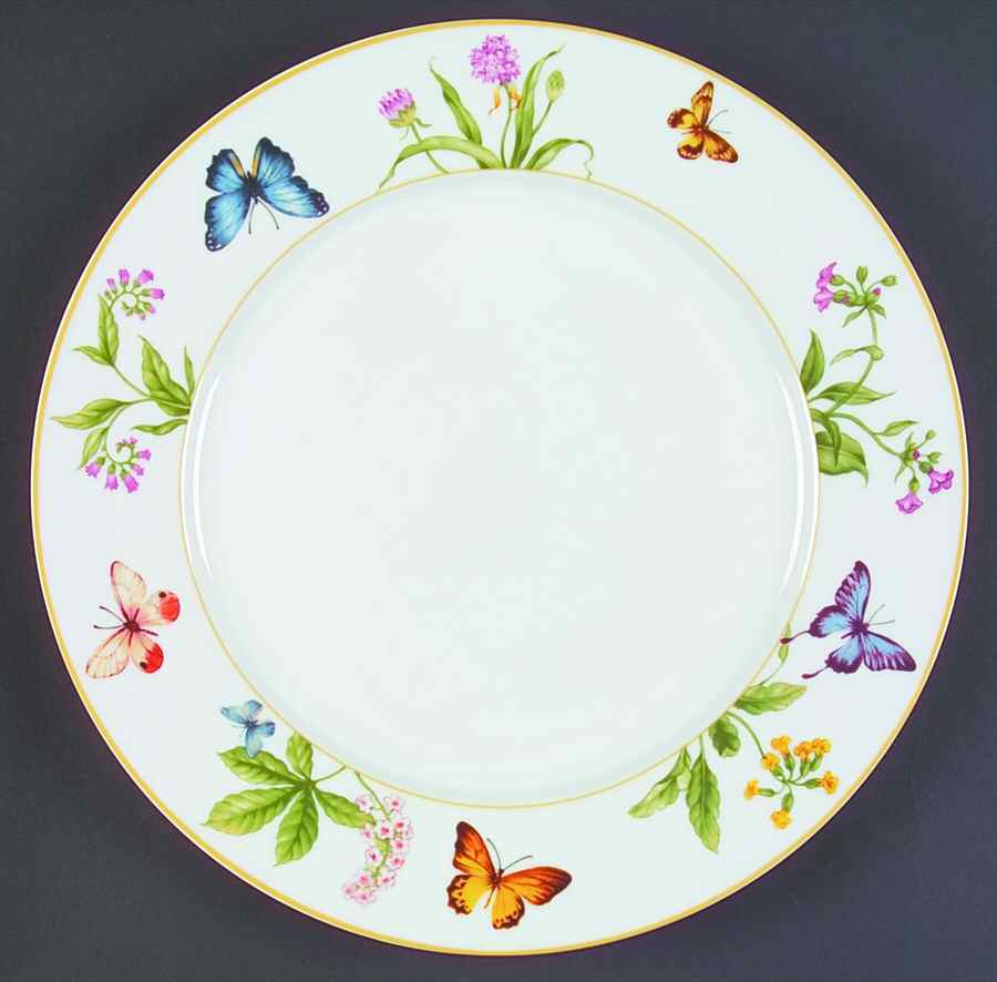 Butterfly Menagerie Dinner Plate by Gorham-1