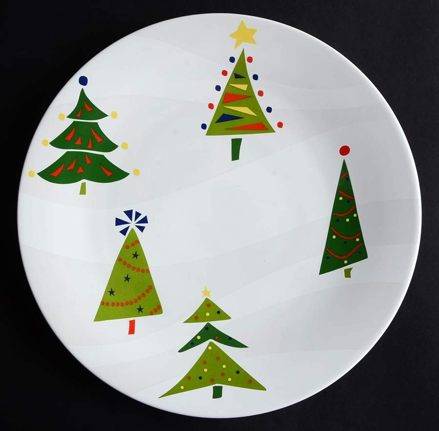 Christmas Splendor Cake Plate by Gorham-1