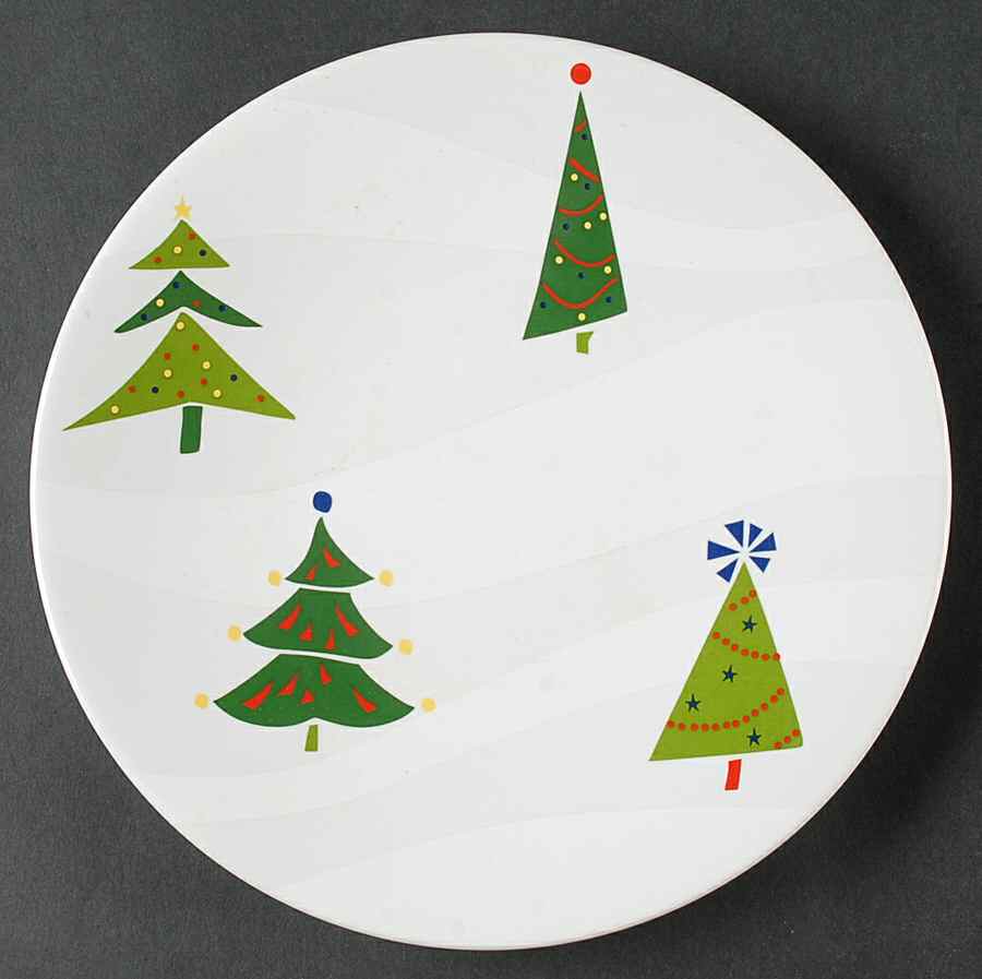 Christmas Splendor Salad Plate by Gorham-1