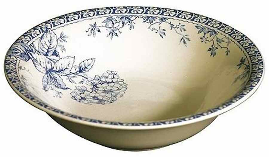 Hortensia Coupe Cereal Bowl by Faiencerie De Gien-1