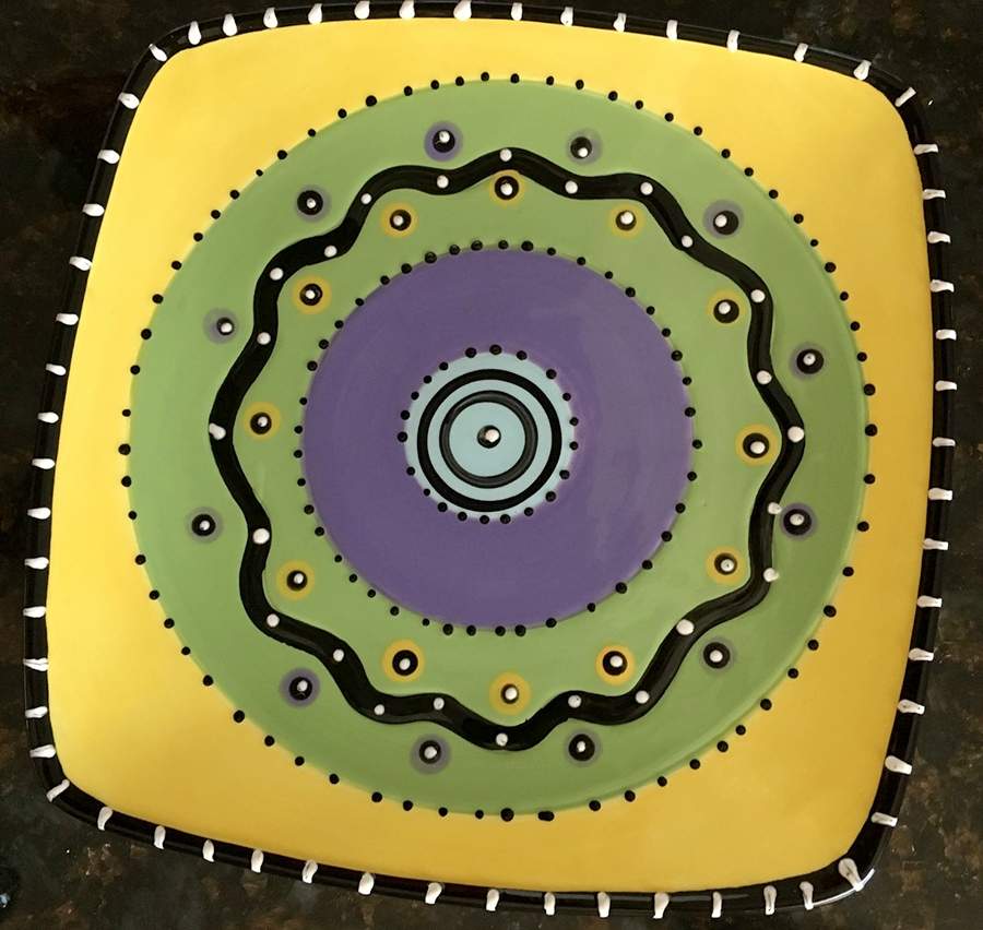 GAN25 Salad Plate by Ganz-1