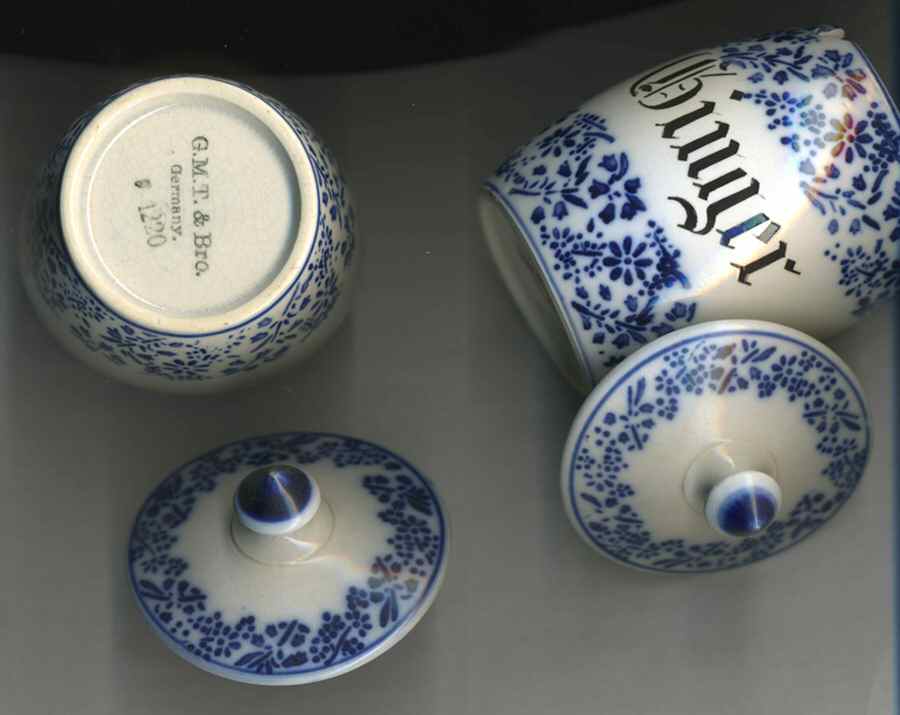 1220 Spice Jar Set Individual Jar & Lid by G.M.T & Bros Germany-1