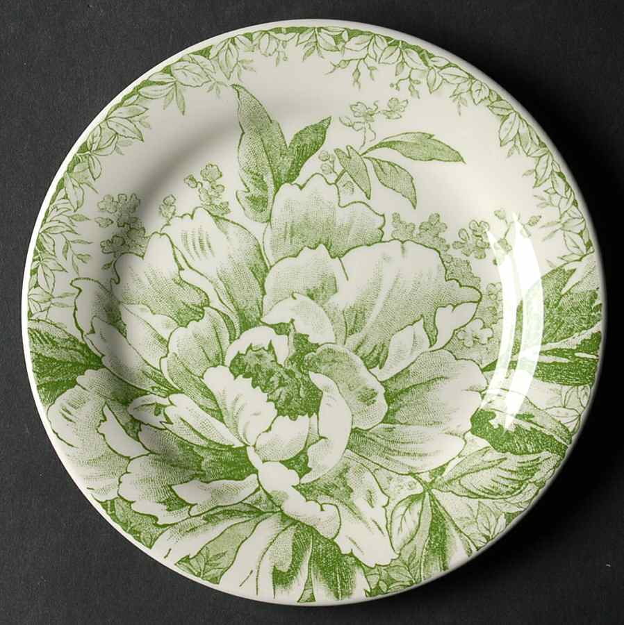 Fleur de Chine Canape Plate by Faiencerie De Gien-1