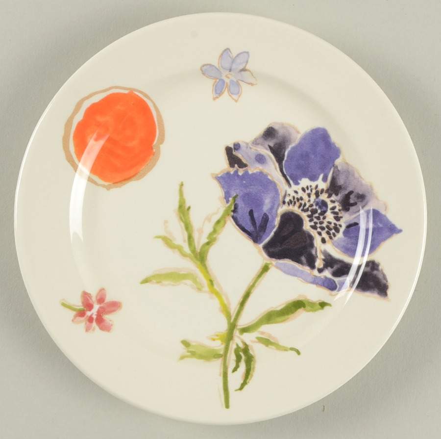 Jacinthe Wine Bottle Coaster by Faiencerie De Gien-1