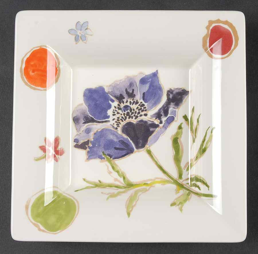 Jacinthe Candy Dish-Square 6" by Faiencerie De Gien-1