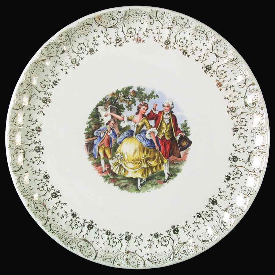 GEO482 Dinner Plate by WS George-1