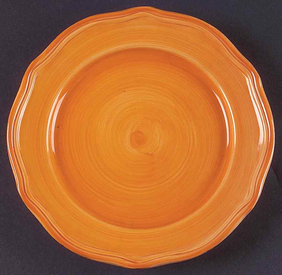 Vendange Terra Cotta Salad/Dessert Plate by Gibson Designs-1