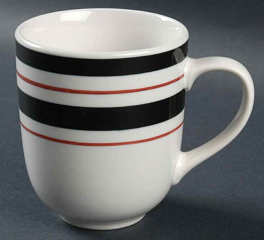 Basic Living Rainbow Black Mug by Gibson Designs-1