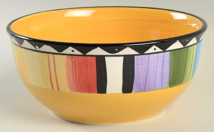 Fandango Soup/Cereal Bowl by Gibson Designs-1
