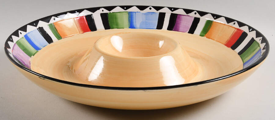 Fandango 1 Piece Chip & Dip by Gibson Designs-1