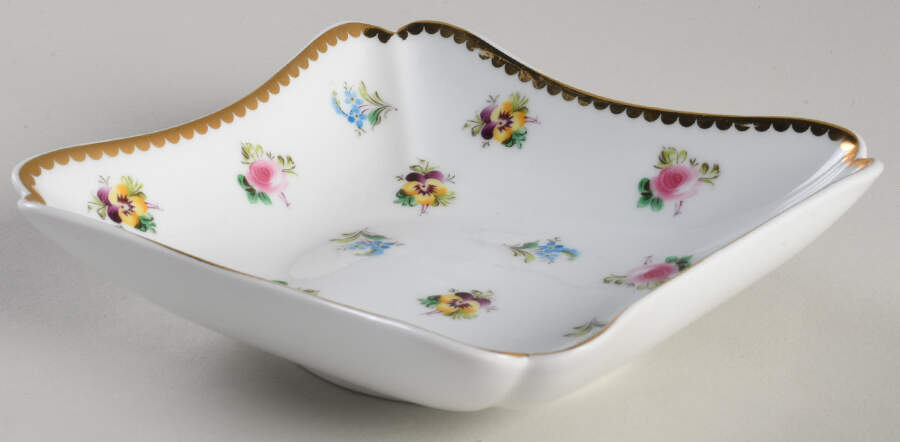 Rosebud 5" Square Bowl by Godinger-1