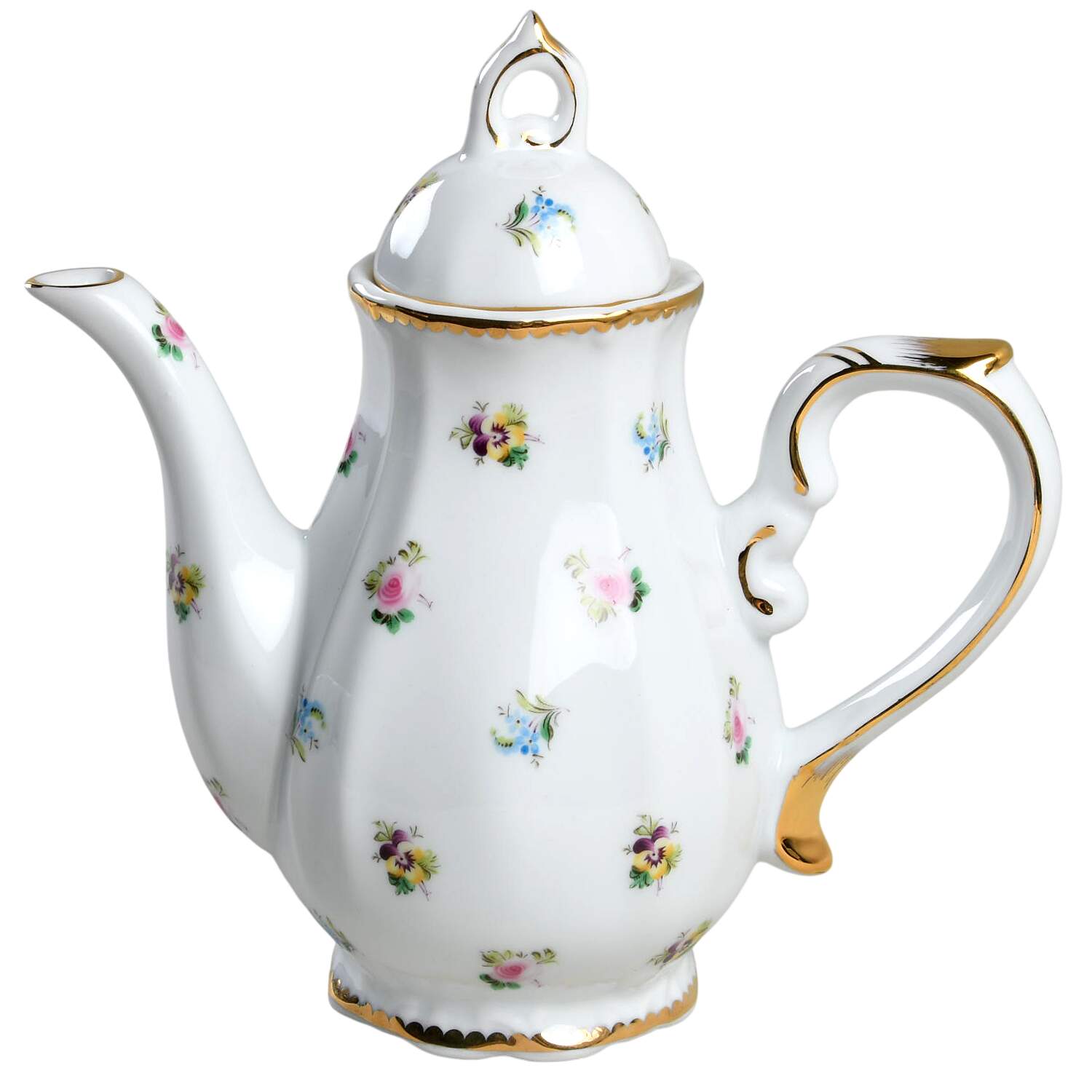 Rosebud Mini Coffee Pot & Lid by Godinger-1