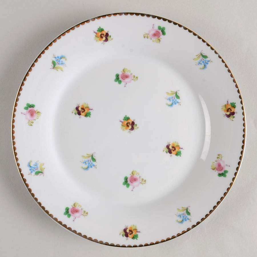 Rosebud Dessert/Pie Plate by Godinger-1