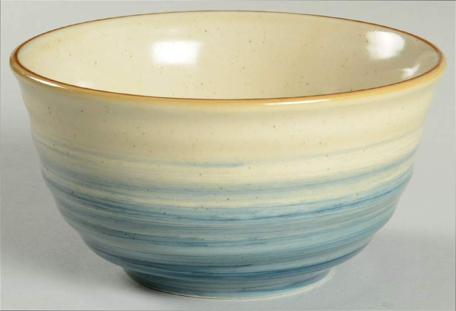 Ocean Dream Blue Soup/Cereal Bowl by Gibson Designs-1