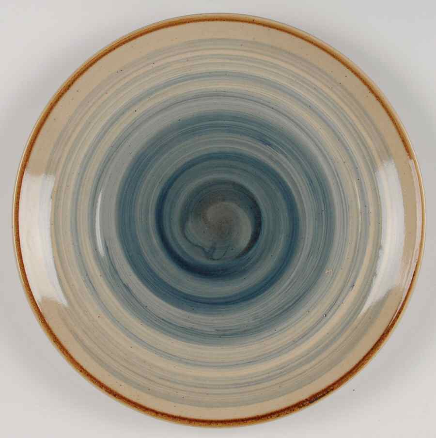 Ocean Dream Blue Dinner Plate by Gibson Designs-1