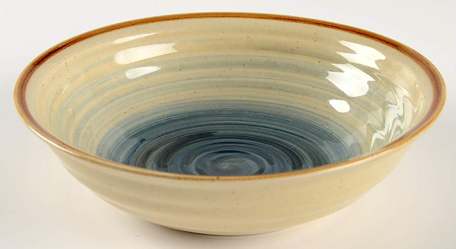 Ocean Dream Blue Coupe Soup Bowl by Gibson Designs-1