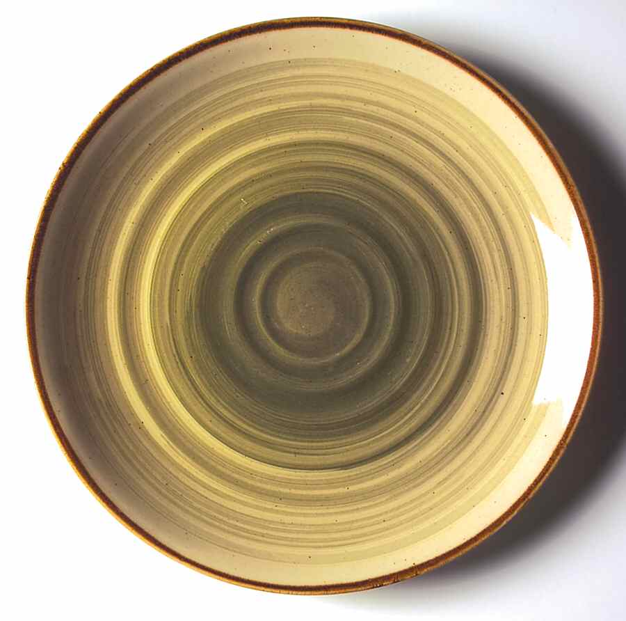Ocean Dream Green Dinner Plate by Gibson Designs-1