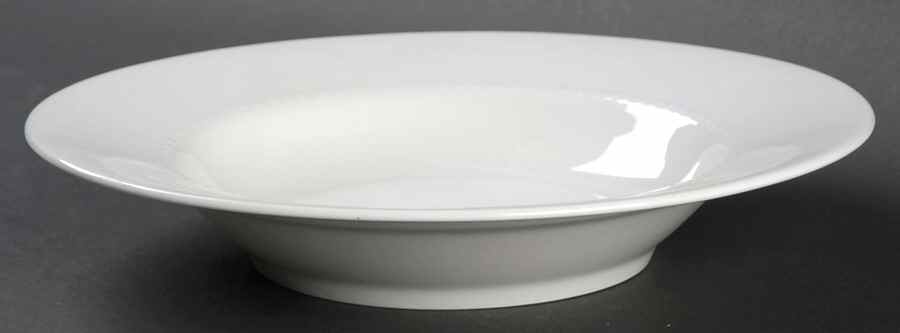 Adorne Large Rim Soup Bowl by Gibson Designs-1