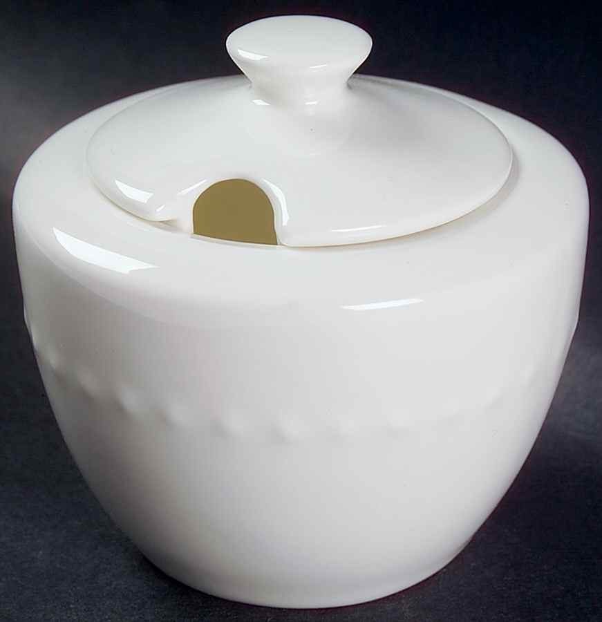 Adorne Sugar Bowl & Lid by Gibson Designs-1